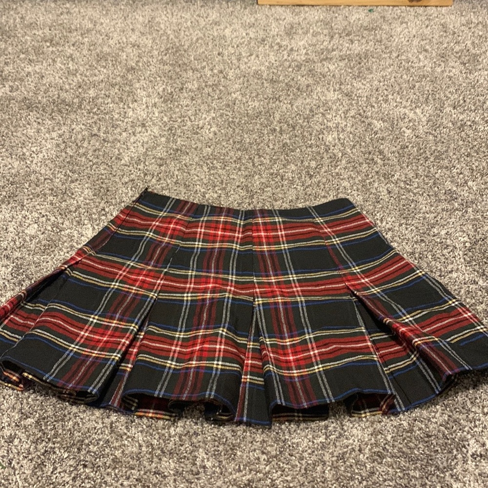 Plaid skirt